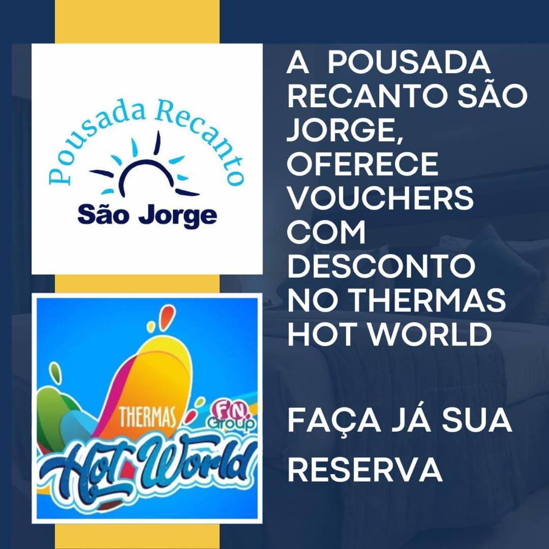 Pousada Recanto Sao Jorge Águas de Lindóia Eksteriør billede